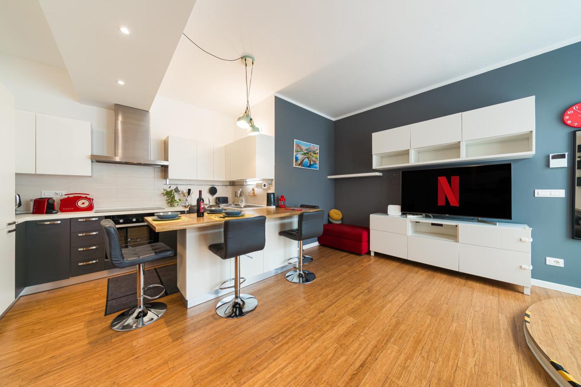 Nettuno Apartment - Private Garden In Bologna Center Dış mekan fotoğraf